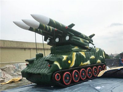Inflatable Replica Tank BY-AD-063